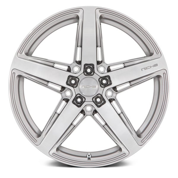 teramoto NICHE® M270 TERAMO Wheels - Anthracite with Brushed Face and Tint