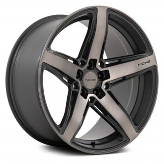NICHE® M271 TERAMO Wheels - Matte Black with Machined Face and DDT