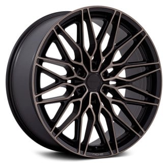NICHE® - NC278 CALABRIA 6 Matte Black with Machined Face and Dark Tint