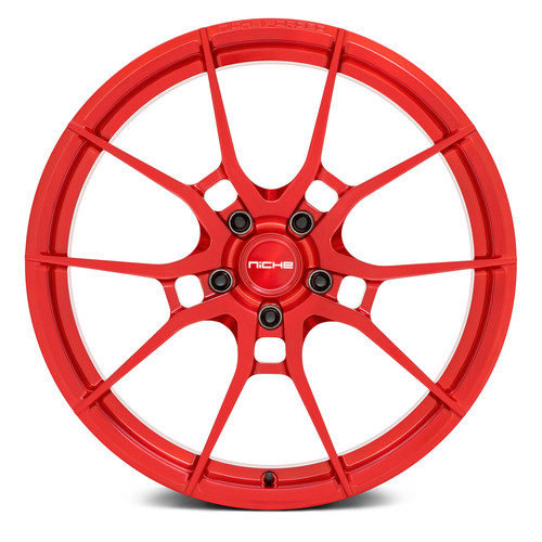 NICHE® T113 KANAN FORGED MONOBLOCK Wheels - Candy Red with Brushed