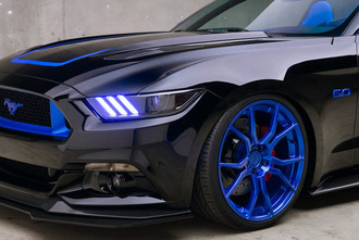 Ascari Custom Painted on Ford Mustang