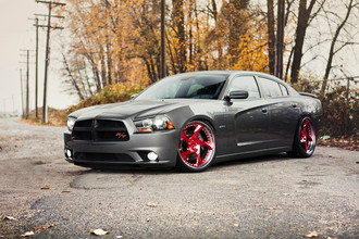 Scope Custom Painted on Dodge Charger