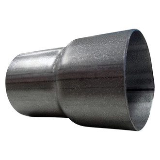 Nickson® - Aluminized Steel Exhaust Pipe Adapter (1.75" Inlet, 1.75" Outlet)