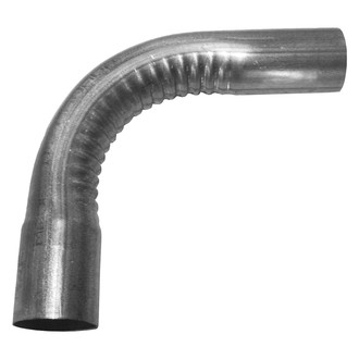 Nickson® - Aluminized Steel 90 Degree Exhaust Elbow (2" Inlet, 2" Outlet)