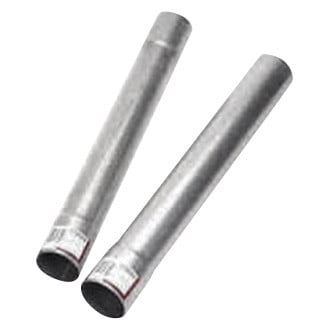 Nickson® - Aluminized Steel Exhaust Resonator Delete Pipe (2" Inlet, 18" Length)
