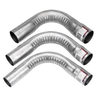 Nickson® - Aluminized Steel 90 Degree Exhaust Elbow (1.75" Inlet, 1.75" Outlet)