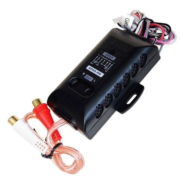 Audiopipe® - 25W 2-Channel Line-Out Converter with Remote Turn On