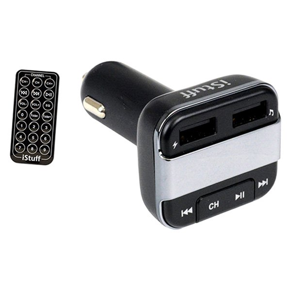 Nippon America® - iStuff™ Bluetooth FM Transmitter with USB Charger