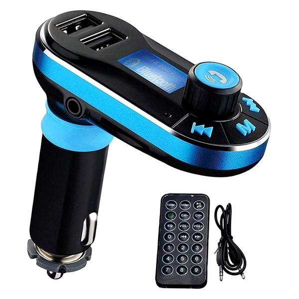 Nippon America® - iStuff™ Bluetooth Hands-Free Kit with FM Transmitter, Dual USB Charger & 3.5 AUX Input