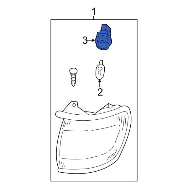 Side Marker Light Socket