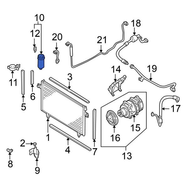 A/C Receiver Drier