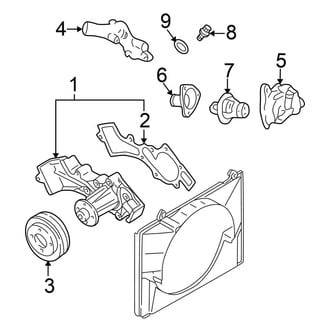 Nissan OE - Cooling - Water Pump