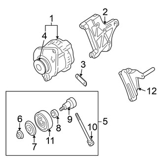 Nissan OE - Accessory Drive Belt Idler Pulley