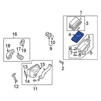 Nissan OE - Engine Air Filter