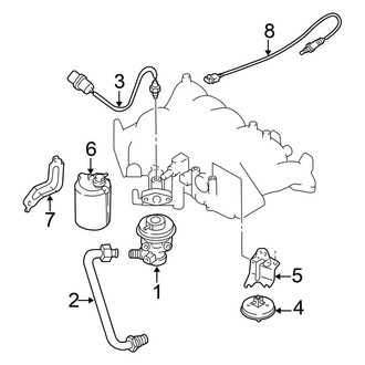 Nissan OE - Emission System - Emission Components