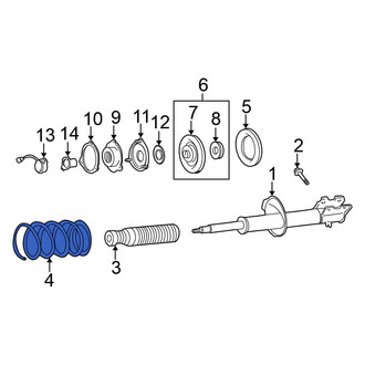 Nissan OE - Front Coil Spring