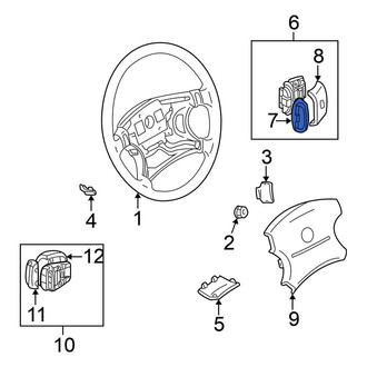 Nissan OE - Upper Cruise Control Switch Cap