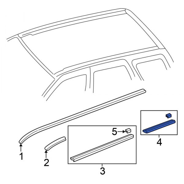 Roof Molding Clip