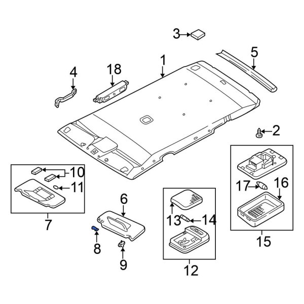 Sun Visor Cover