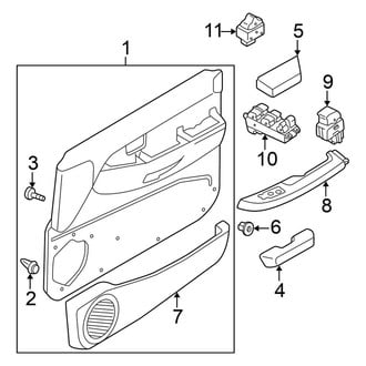 Nissan OE - Front Door - Interior Trim