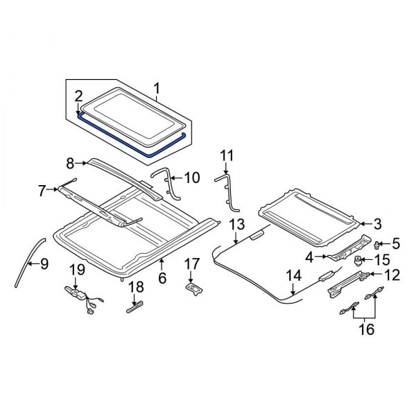 Sunroof Seal