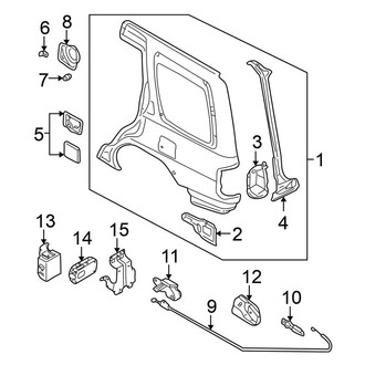 Nissan OE - Quarter Panel & Components (From 12/98)