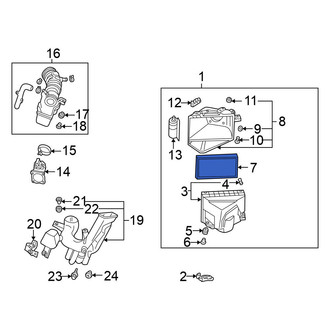 Nissan OE - Engine Air Filter