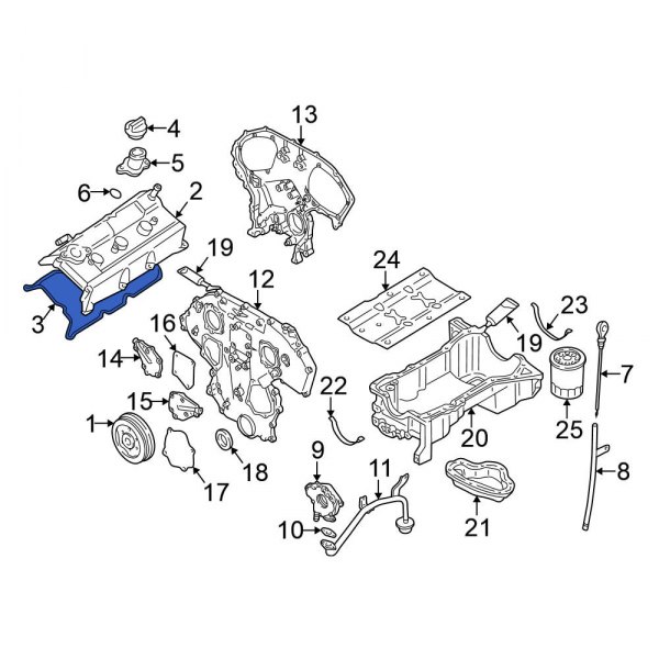 Engine Valve Cover Gasket