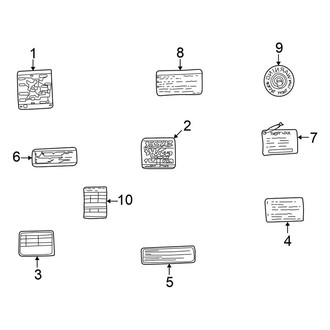 Nissan OE - Information Labels - Labels