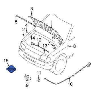 Nissan OE - Front Hood Emblem