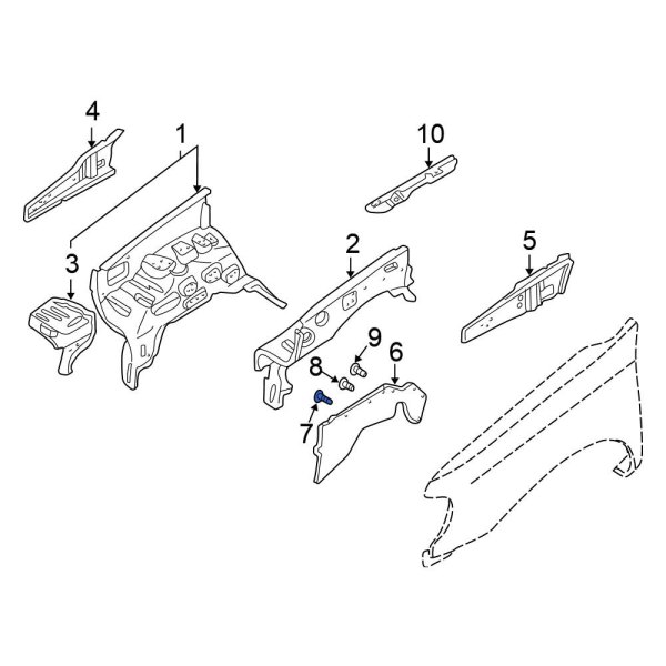 Fender Liner Retainer