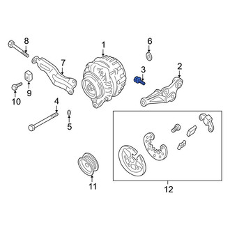 Nissan OE - Alternator Bracket Bolt