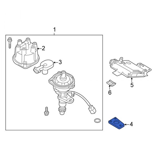 Distributor Bracket