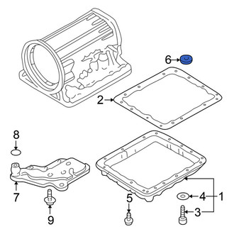 Nissan OE - Transmission Oil Pan Magnet