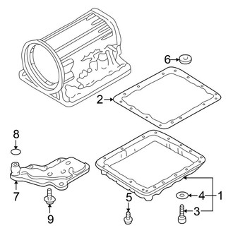2003 Nissan Frontier OEM Transmission Parts - Coolers CARiD