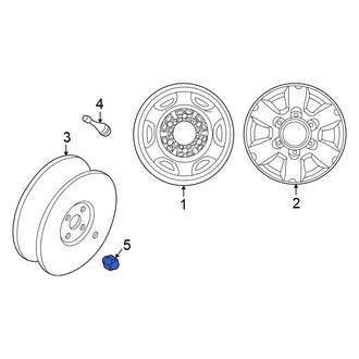 Nissan OE - Wheel Lug Nut