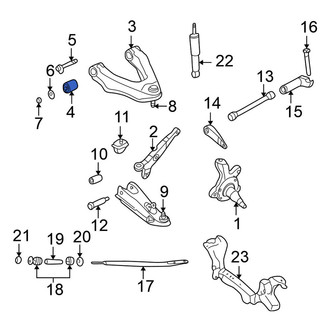 Nissan OE - Front Upper Suspension Control Arm Bushing