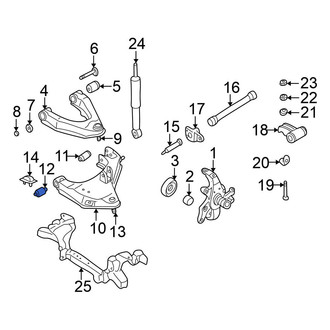 Nissan OE - Front Lower Forward Suspension Control Arm Bushing