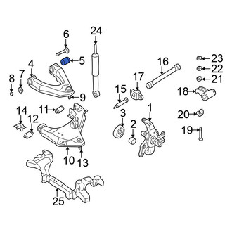 Nissan OE - Front Upper Suspension Control Arm Bushing