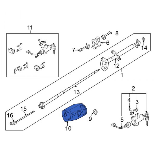 Steering Column Cover