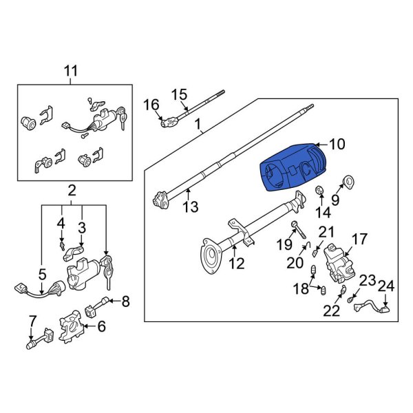 Steering Column Cover