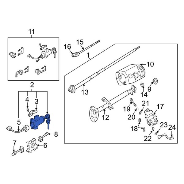 Steering Column Lock