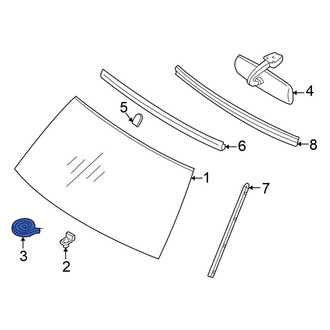 Nissan OE - Windshield Seal