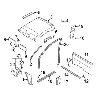 Nissan OE - Cab - Interior Trim (Regular Cab)