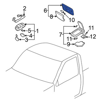 Nissan OE - Dome Light