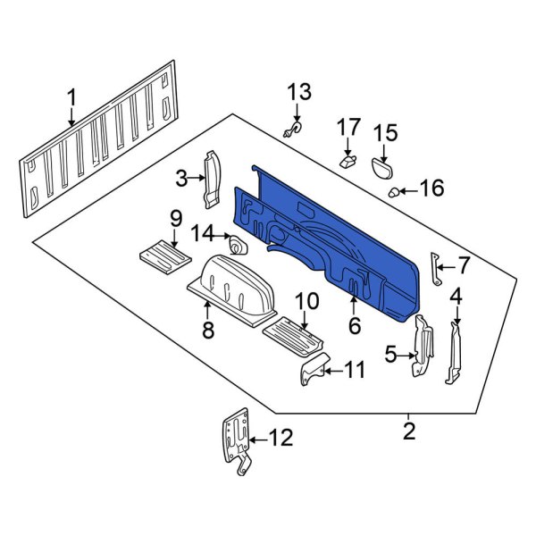 Truck Bed Panel