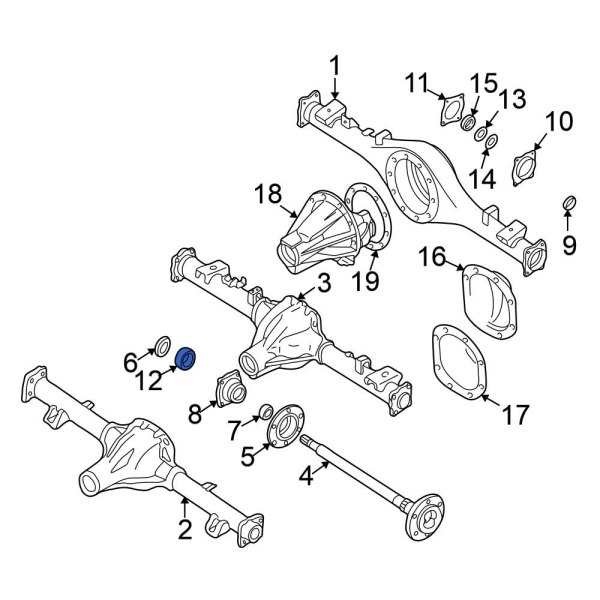 Drive Axle Shaft Bearing