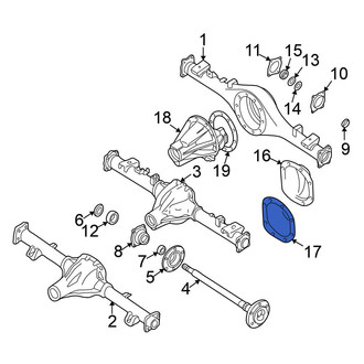 Nissan OE - Axle Housing Cover Gasket