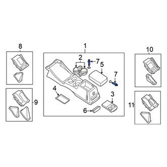 Nissan OE - Console Trim Panel