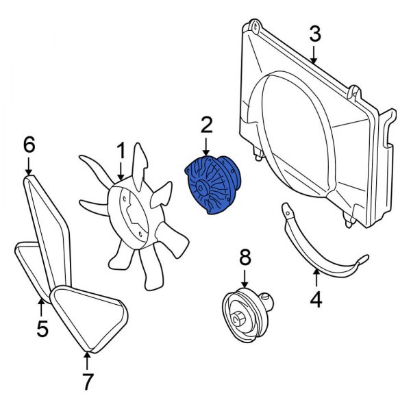 Engine Cooling Fan Clutch